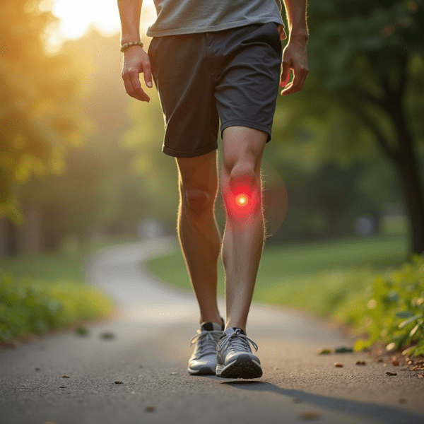 ¿Es bueno andar con un esguince de rodilla? Beneficios y riesgos